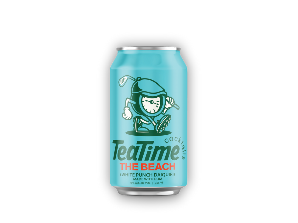 TeaTime Cocktails The Beach - 4 x 355ml